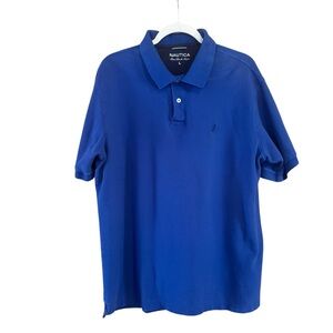 Nautica Men's Classic Royal Blue Polo